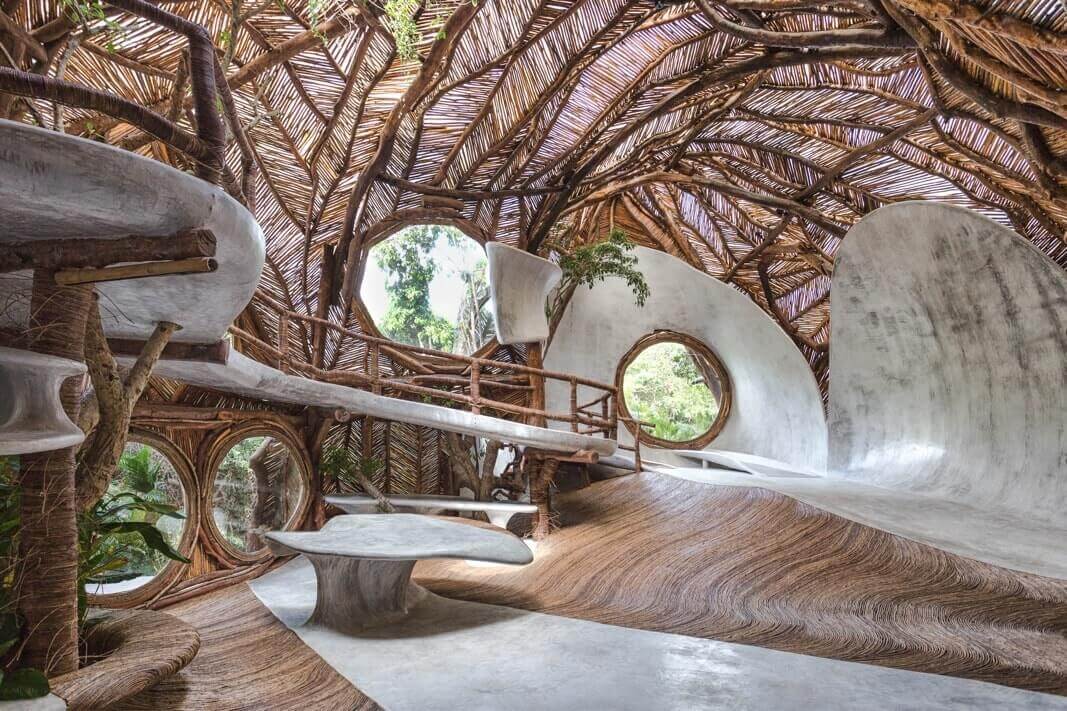 SFER IK – Tulum Azulik by Roth Architecture ethos: Architecture must be harmonious with our organic bodies and an extension of our physical and psychological states. Architecture must generate a respectful dialogue with the environment in which it is based. As beings that participate in nature, our creations are an extension of this ecosystem.