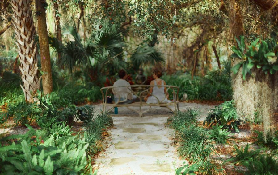 A garden gathering at ChoZen