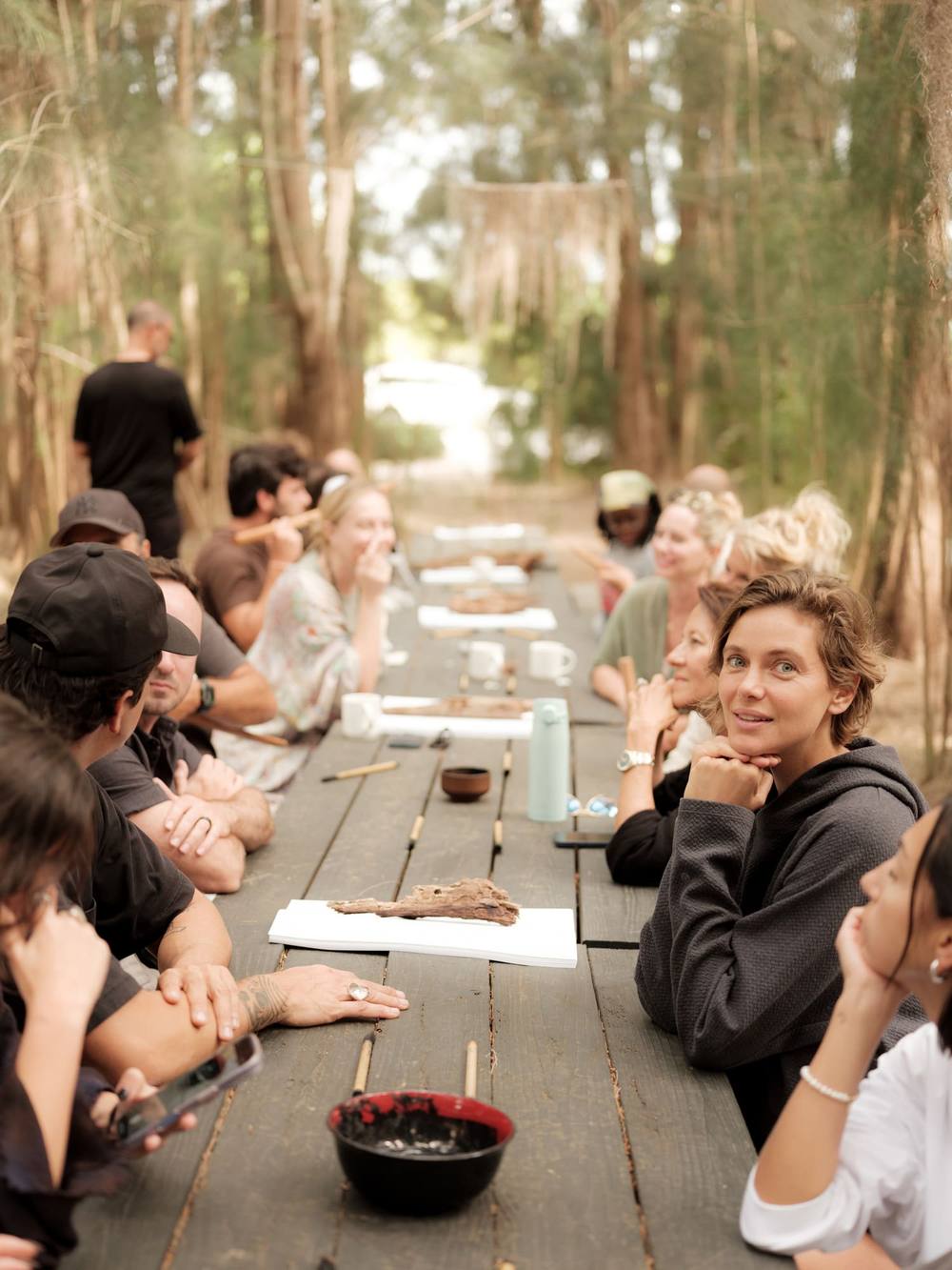 A long communal meal at ChoZen