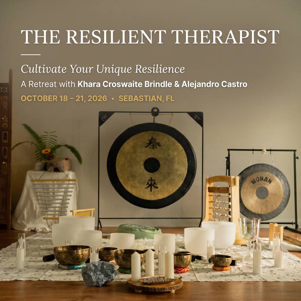 Resilient therapist retreat at ChoZen, Sebastian, Florida